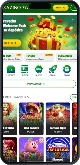 Banner ilustrativo de Brazino777